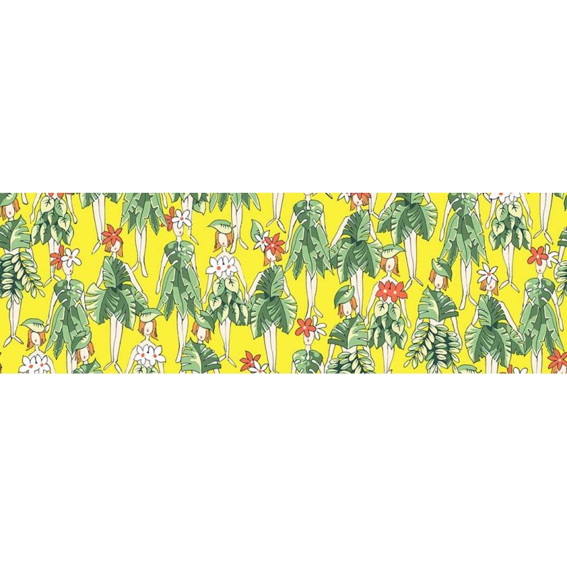 Tissu à motif exotique Vahinés Tissu à motif exotique Vahinés