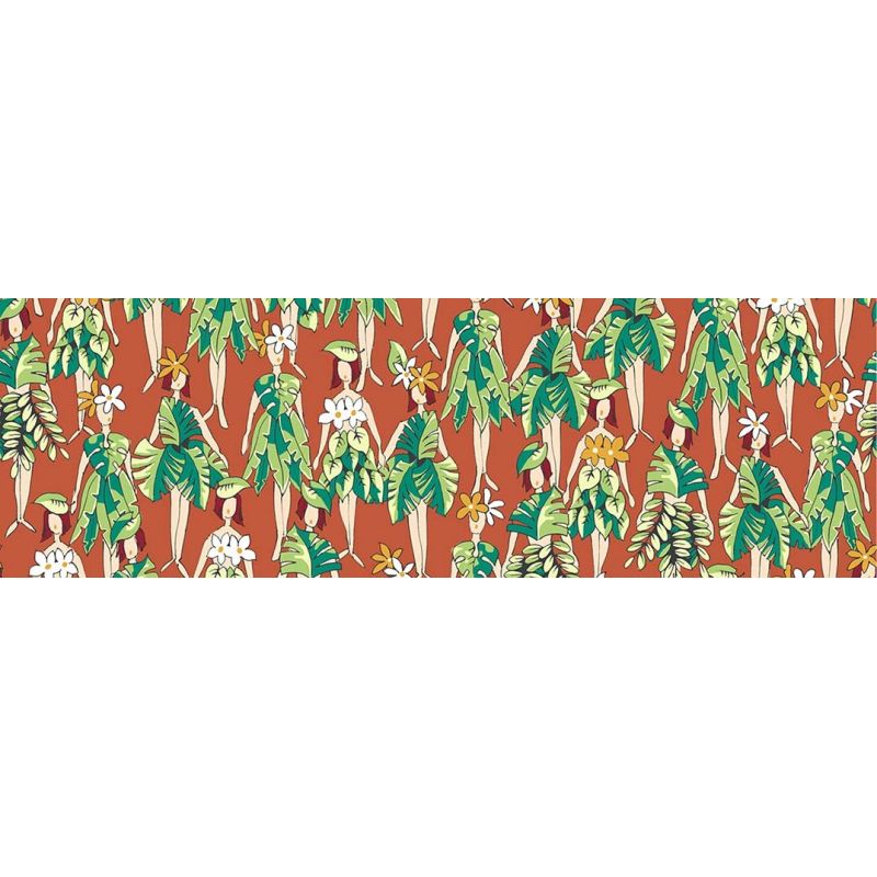 Tissu à motif exotique Vahinés Tissu à motif exotique Vahinés