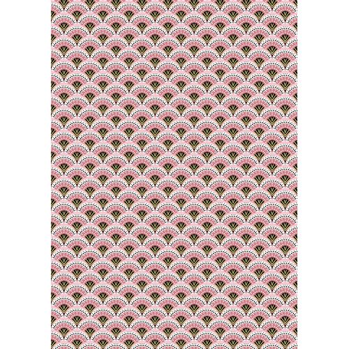 Tissu à motif Petit Pan Wasabi