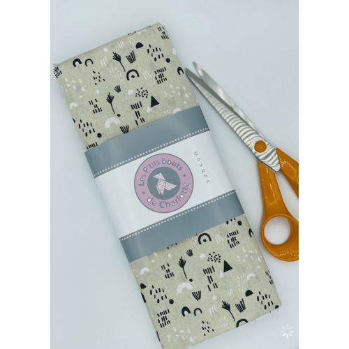 Tissu motif Savane Prio