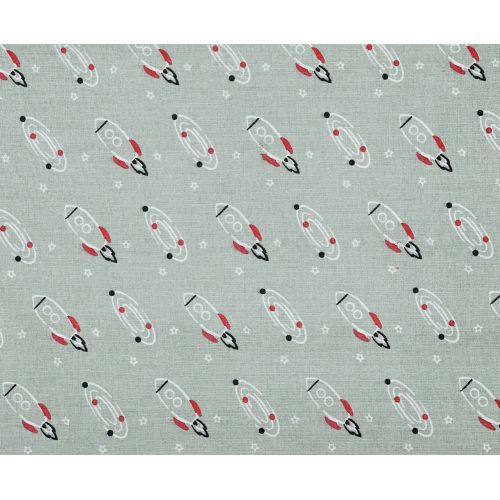 Tissu à motif Fusées
