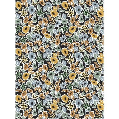 Tissu à motif floral Marnie