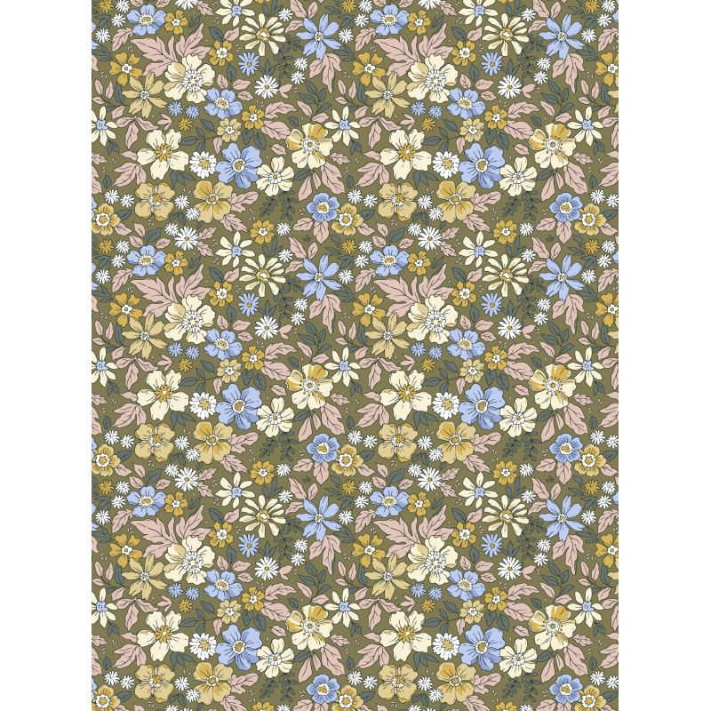 Tissu à motif floral Pensée Tissu à motif floral Pensée