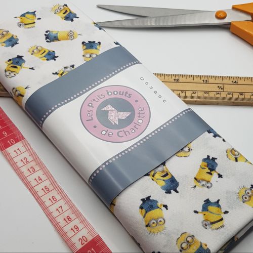 Tissu Disney à motifs Minion