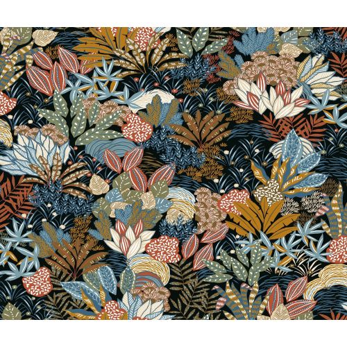 Tissu à motif floral Hesperides Oeko-Tex