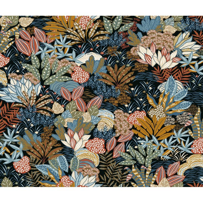 Tissu à motif floral Hesperides Oeko-Tex Tissu à motif floral Hesperides Oeko-Tex