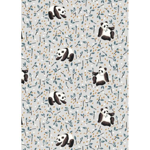 Tissu à motif Panda Tao