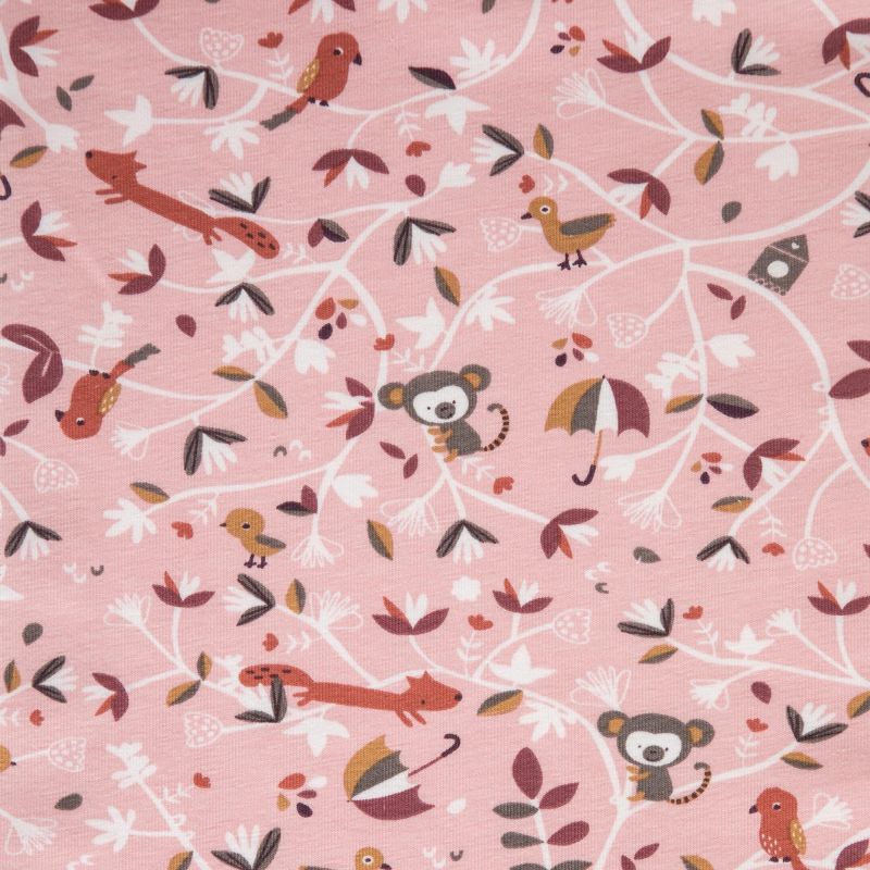 Tissu à motif enfant animaux Safy Tissu à motif enfant animaux Safy