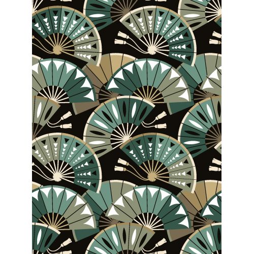 Tissu motifs japonais...