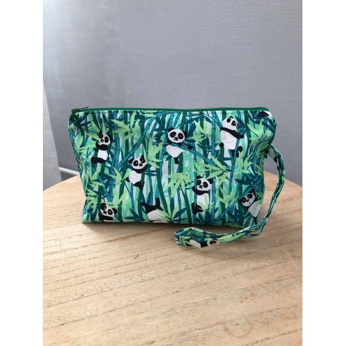 Tissu à motif animaux Panda
