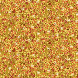 Tissu motifs fleurs...