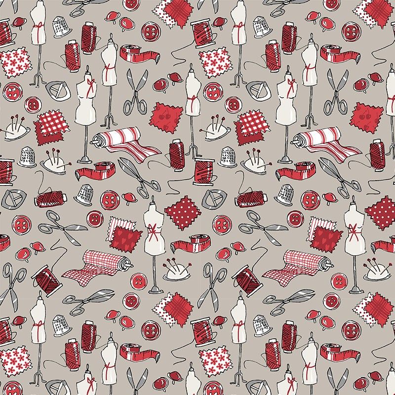 Tissu à motif Mercerie Tissu à motif Mercerie