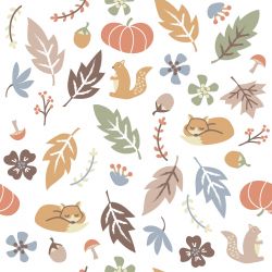 Tissu à motif animaux de la...