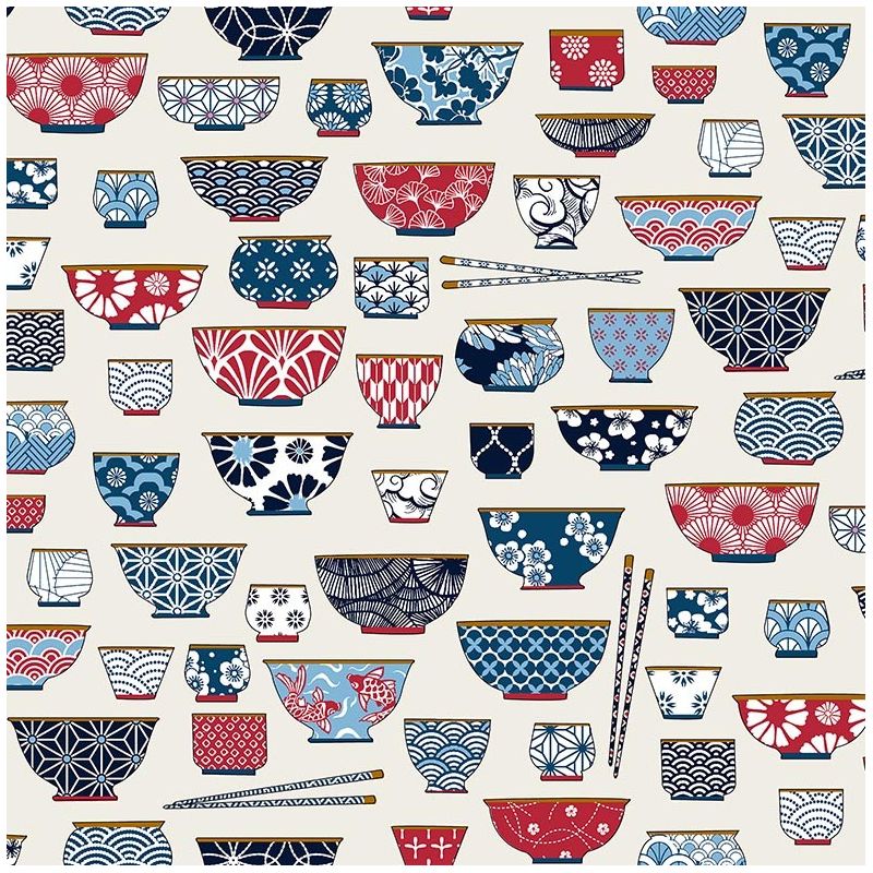Tissu à motif Ramen Tissu à motif Ramen