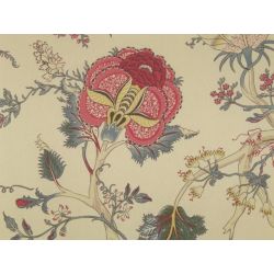 Tissu Bachette motif arbre...