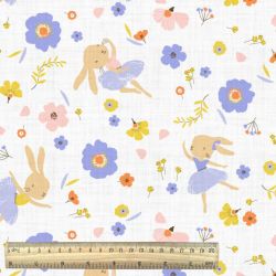 Tissu coton à motif enfant...