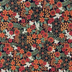 Tissu coton cretonne à...