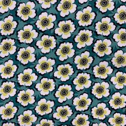 Tissu à motif grandes...