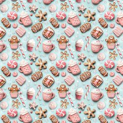 Tissu coton digital 3D...