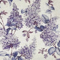 Tissu Lico aspect lin motif...