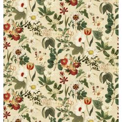 Tissu coton Bachette motifs...