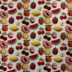 Tissu coton digital 3D...