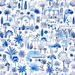 Tissu  toile coton motifs...