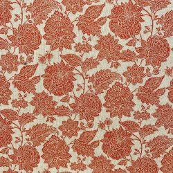 Tissu aspect lin motifs...