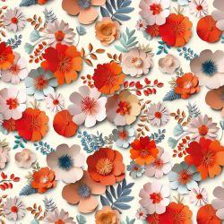 Tissu toile coton motifs...