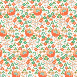 Tissu coton enduit à motif...