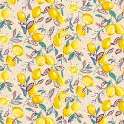 Tissu coton cretonne enduit...
