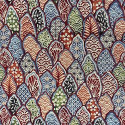 Tissu jacquard imprimé de...